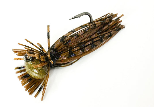 Hand and Wire Tied Finesse Football Jig