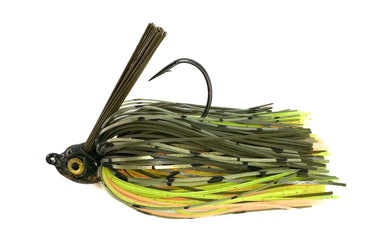 Hand and Wire Tied Poison Tail Swim Jig