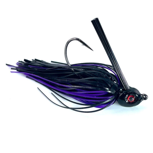 2 Swim Jig Poison Tail Weedless Bass Fishing Lure Fire Craw Shad Bluegill &  More