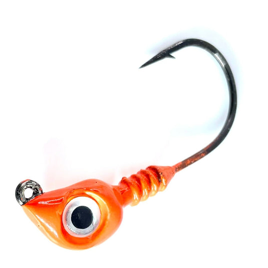 Cool looking jitter style bait! Manic Mullet 1/2oz jig head with a